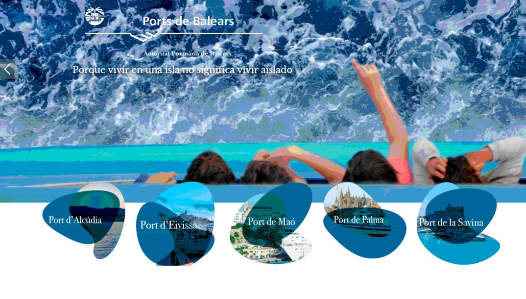 BonVentMenorca's tweet photo. @PortsdeBalears estrena diseño y nuevas utilidades para su página web https://t.co/xpZHxNohIu https://t.co/Jpb5qXIizv