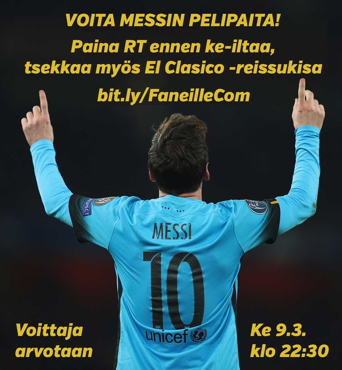 faneille's tweet photo. #UCLfi jatkuu, kuuma #ElClasico-kisamme käynnissä osoitteessa https://t.co/Y0pvAB3rwh - Bensaa = RT -> Messin paita https://t.co/foSjkhc1vJ