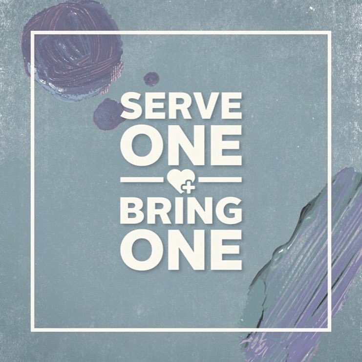 betheecho's tweet photo. We want to see you serving one + bringing one! Head on over to our page to check out the serving opportunities. https://t.co/6AtpenIoKh