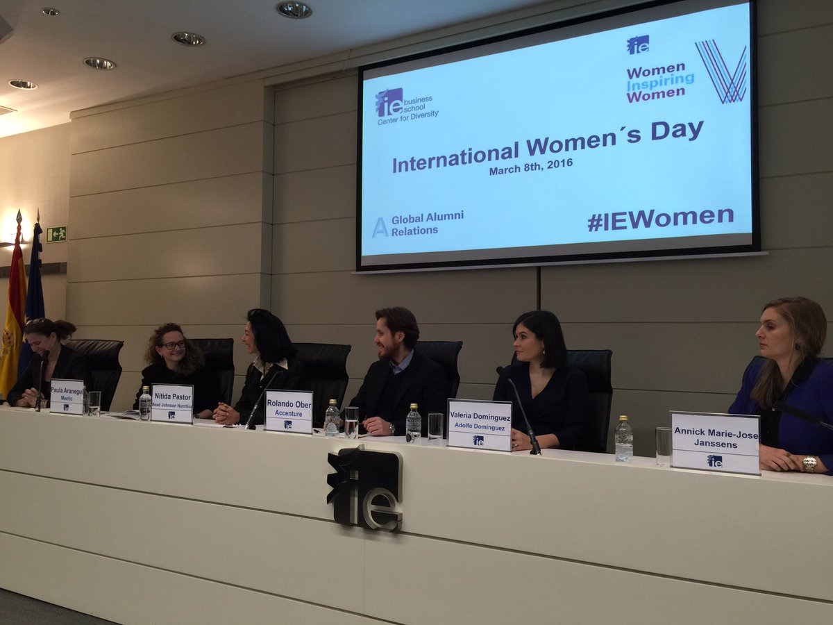 JuliaSanchezIE's tweet photo. IE celebrating International Women's Day @IEAlumni https://t.co/0gDbS36vdq
