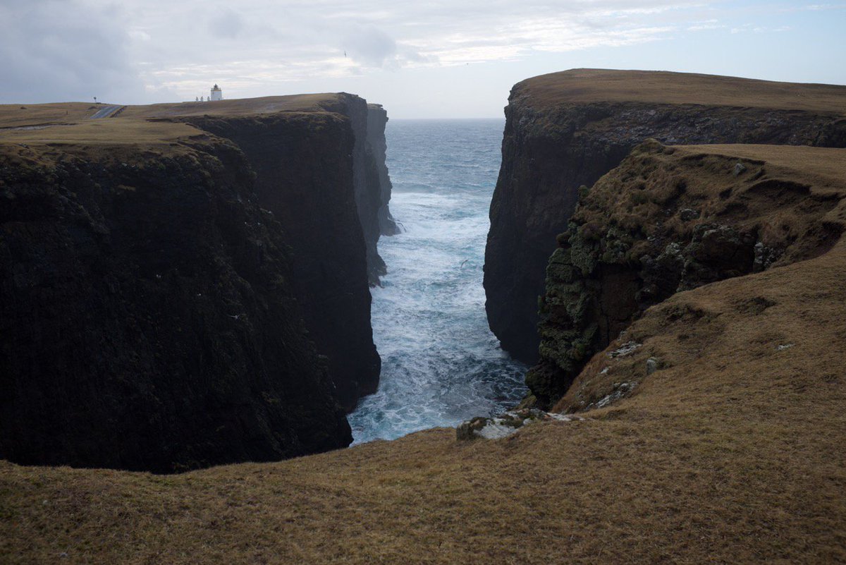 As a DOP, you sometimes find yourself working in stunning locations. Photograph was taken while shooting #Shetland