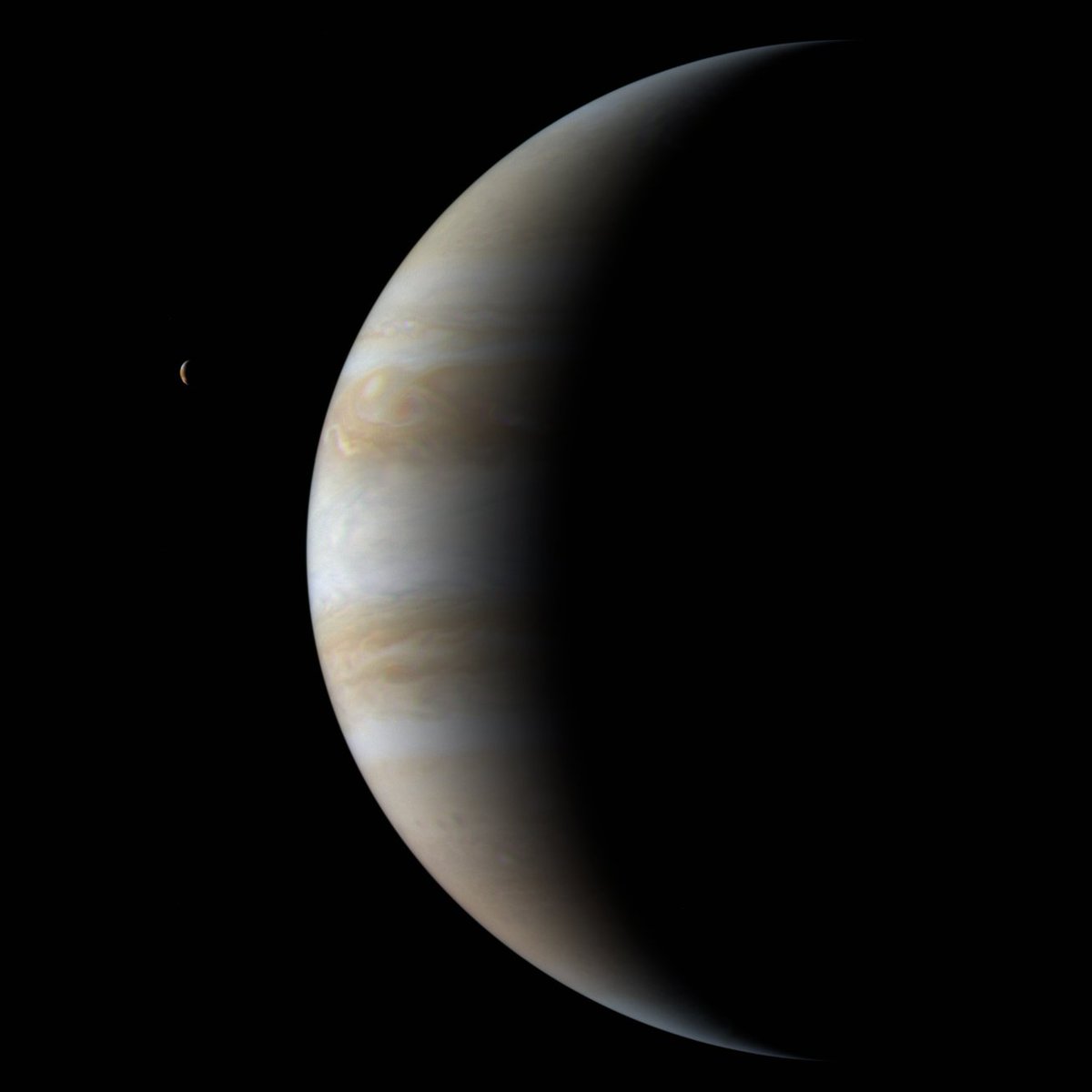 CassiniSaturn's tweet image. Image of the day: Jupiter as seen by @CassiniSaturn 
#SpotJupiter &amp;amp; share your photos:
facebook.com/events/9674481…