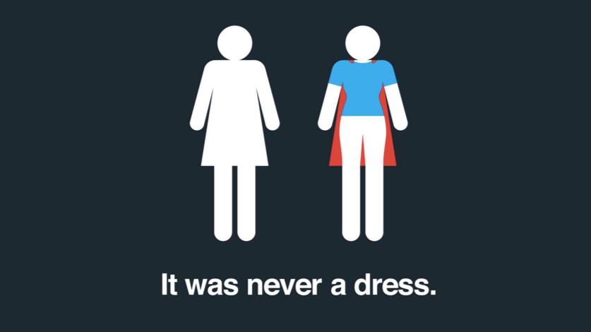 ssumner's tweet image. It's International Women's Day. Celebrate pride. Wear a cape.