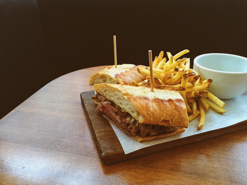 Have you tried our new Butchers Sandwich exclusively at #JOEYBentall? Come try it here first! #testkitchen #vaneats