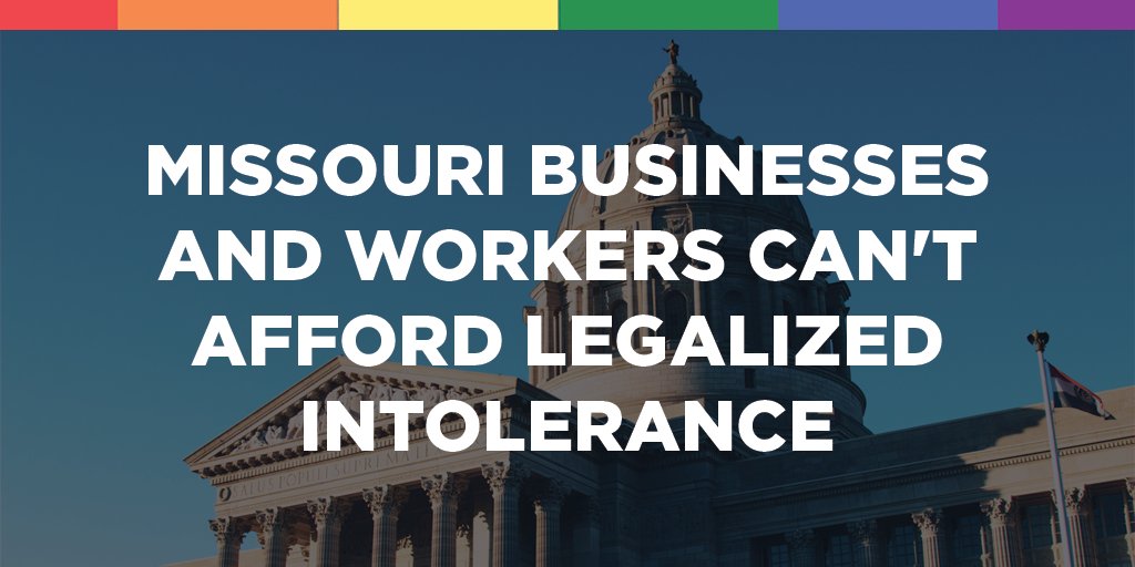 "Putting intolerance in the Constitution is bad for Missouri families and for our economy. I oppose #SJR39." — CK