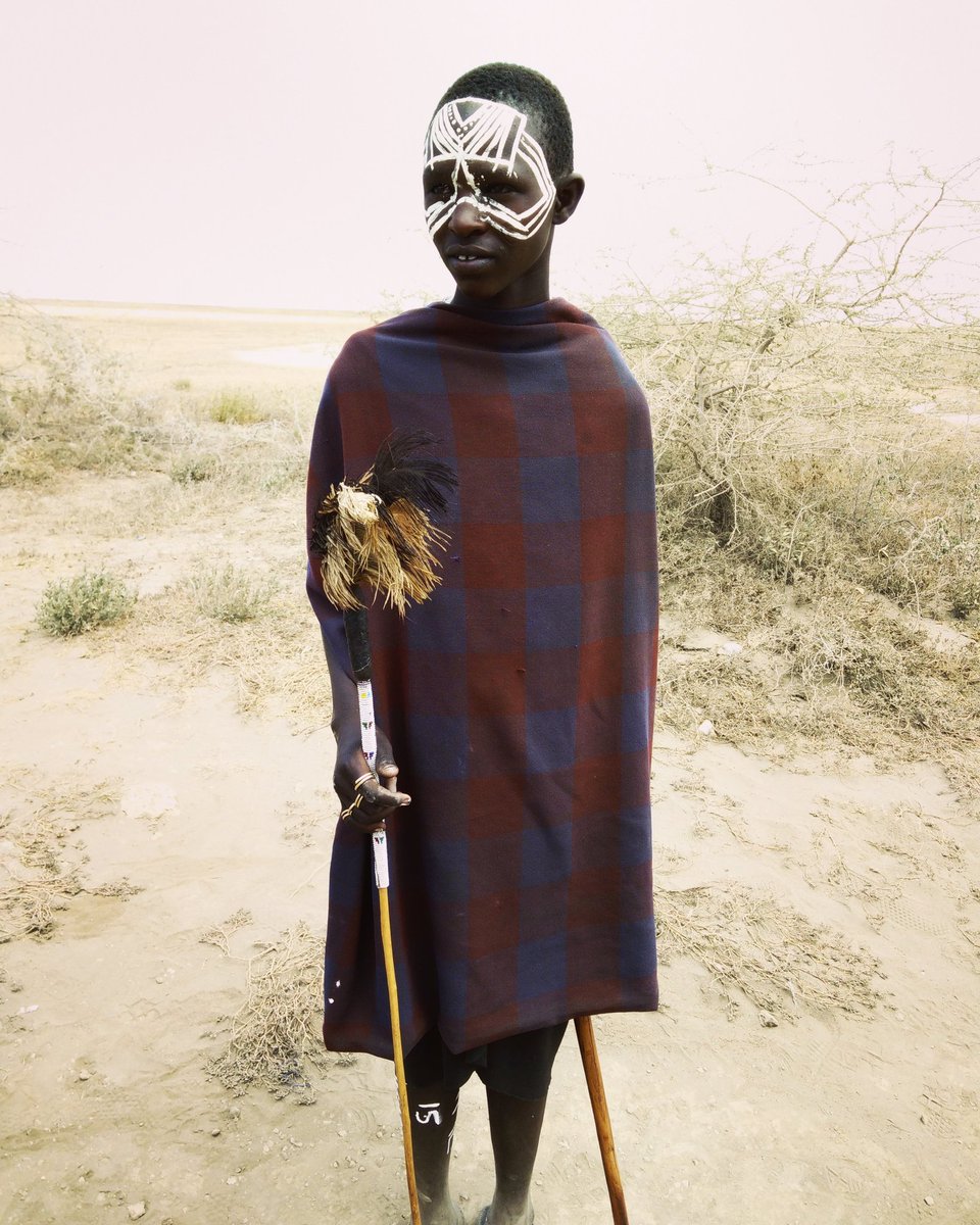 1221javi's tweet photo. Joven masái circuncidado en Ngorongoro, Tanzania @masviajesEM @energysistem #TuFotoMVEM https://t.co/xTxRgiCuxY