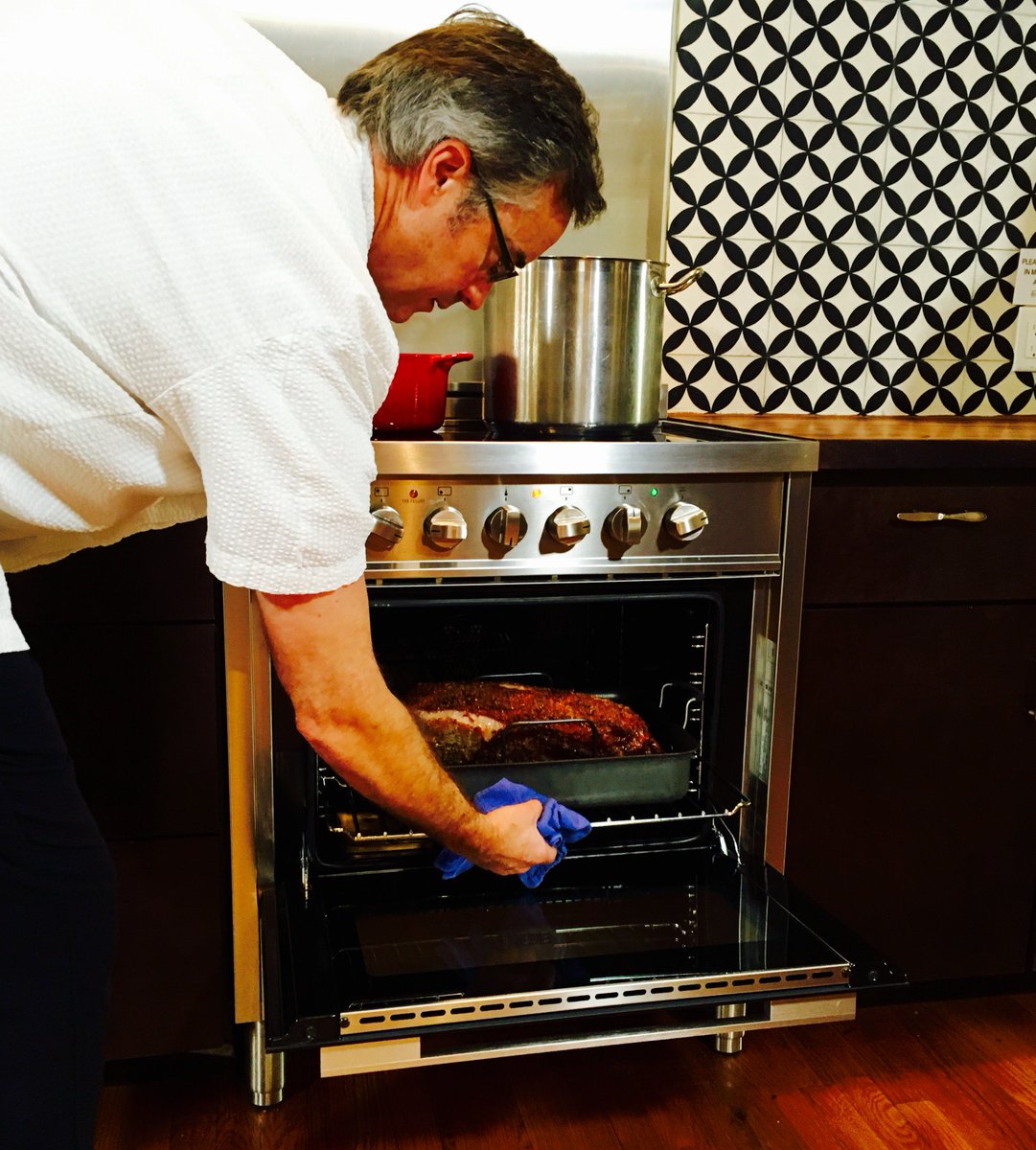 We had a great time shooting our ILVE #InductionRange video with Chef Kurt in #NYC yesterday! #BehindTheScenes