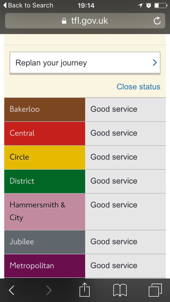 Clarkfm's tweet photo. Thanks @TfLTravelAlerts for innacurate updates. Stucked in Victoria station. no @circleline or @districtline stoping https://t.co/9bZE9wyYCH