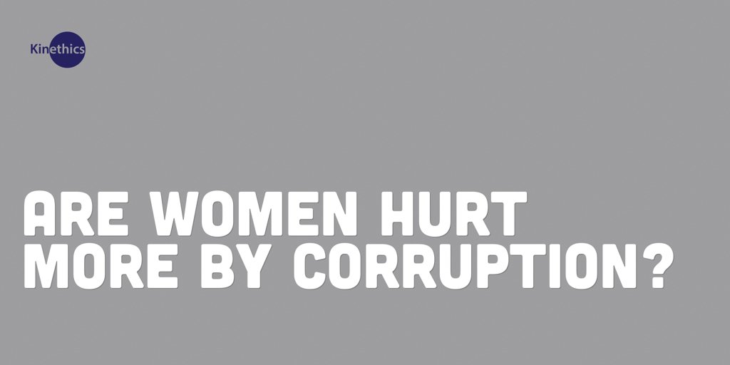 customKinethics's tweet image. How do gender, compliance &amp;amp; corruption connect? It's complicated. #InternationalWomensDay ow.ly/ZdUvH