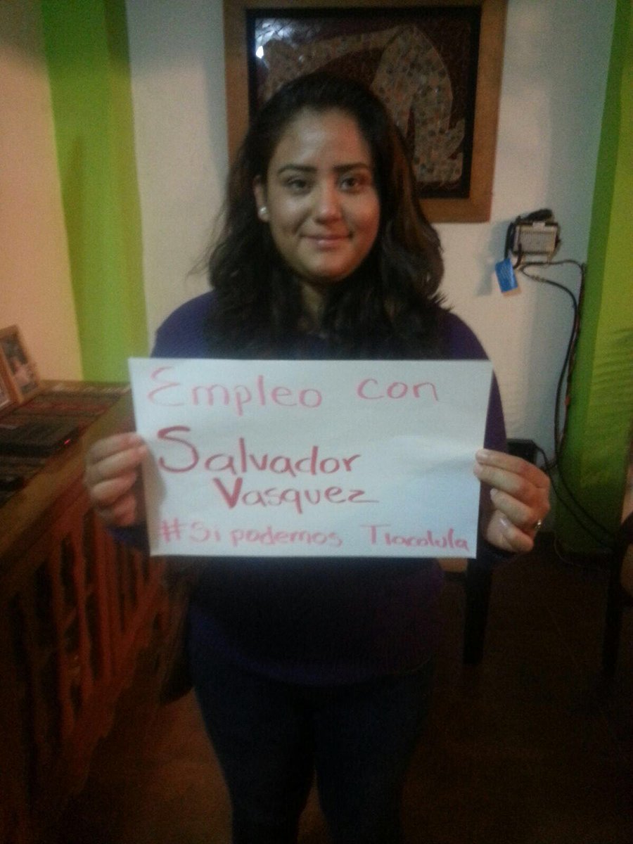 adrianavrobles's tweet photo. Yo voy con @SalvadorVC_2016 #SiPodemos #Tlacolula @LizAcostaSecGen @PRIOaxOficial @alejandromurat https://t.co/A1Qbsiuo6P