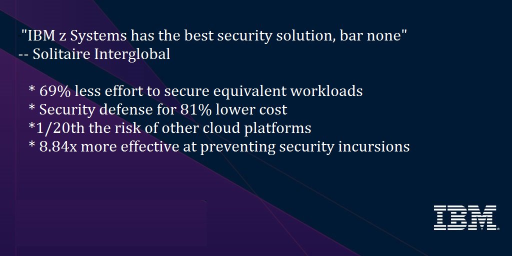SystemsandTech's tweet photo. Discover the bar none leader in #cybersecurity protection #IBMz Details here> https://t.co/73VUCZ2yG2 .
@SIL_USA https://t.co/PIUsMXFMVz