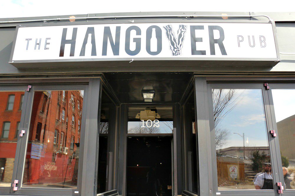 Lacorc's tweet photo. Bacon-themed everything @thehangoverpub coming to @Canal_District just in time for St Pattys https://t.co/3isR0utiLz https://t.co/QqXVc9qpom