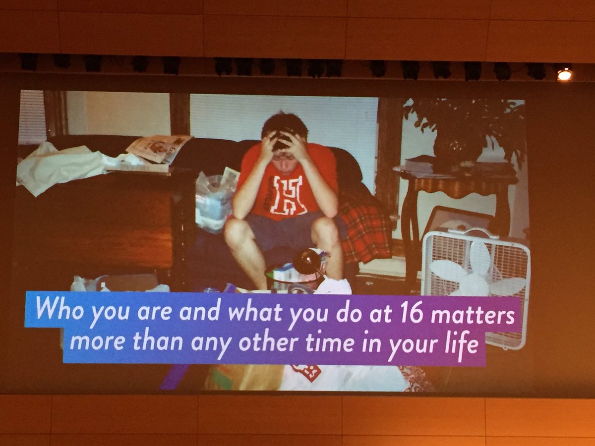 TheRealSAJ19's tweet photo. To think age 16 can define who you become #ds2016 https://t.co/YEzoXU4CPN