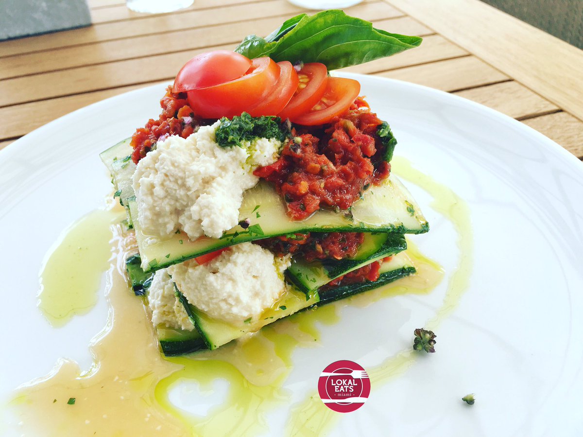 Lokal Eats On Twitter Zucchini Lasagna Vegan Restaurant In Lokal Eats On Twitter Zucchini Lasagna Vegan Restaurant In Wynwood Plant Food And Wine Healthy Local Organic