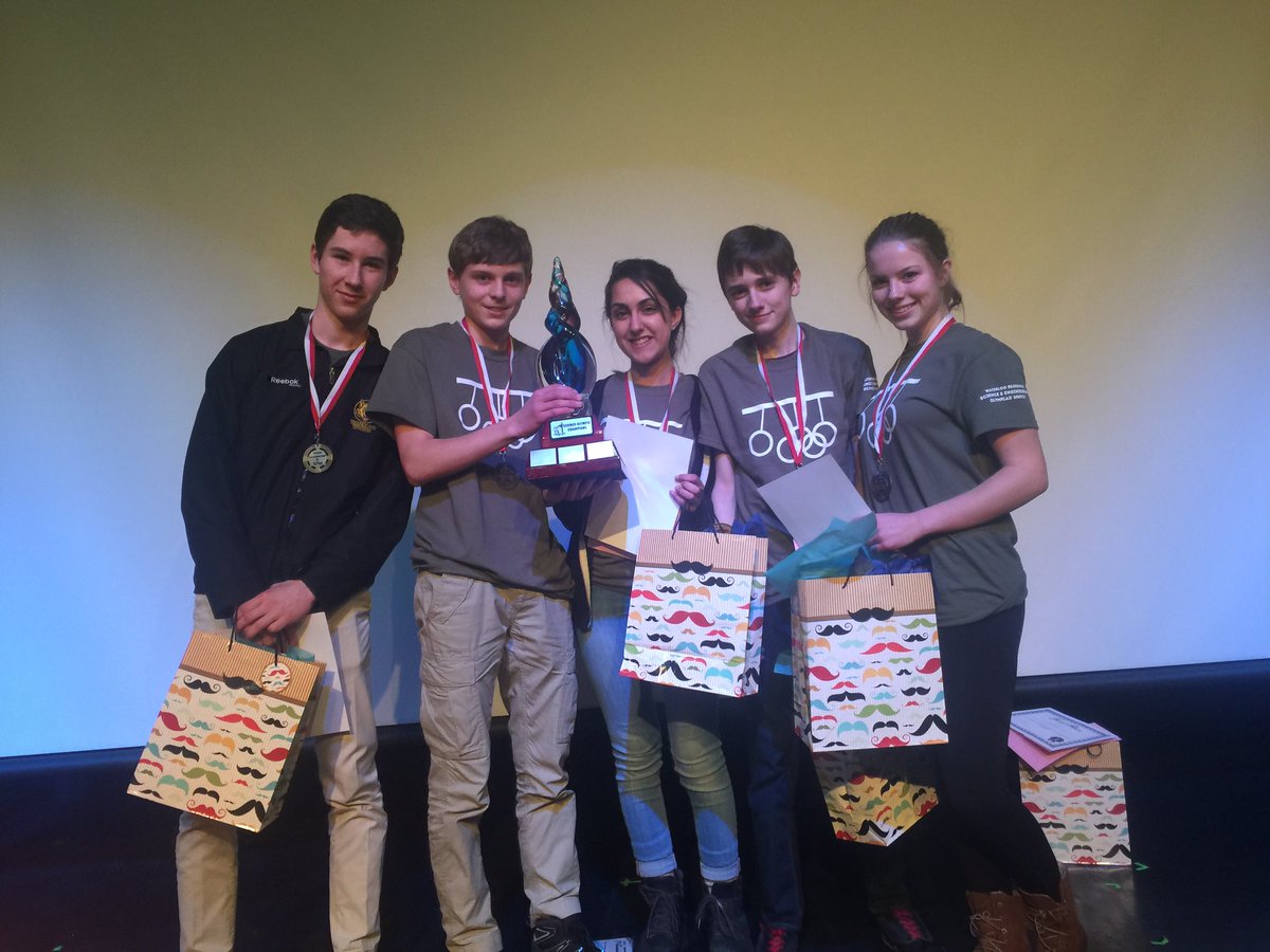 rowlank's tweet photo. Congrat @ONEKCI on your win at the @wrdsb Science Olympics today!!! Go Raiders! https://t.co/8NE1xi2518