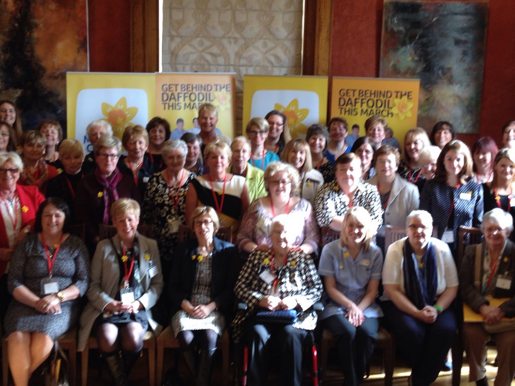 #InternationalWomensDay #UoBWomen picture taken at Stormont for <a href="/mariecurieuk/">Marie Curie</a> event. All women who attended