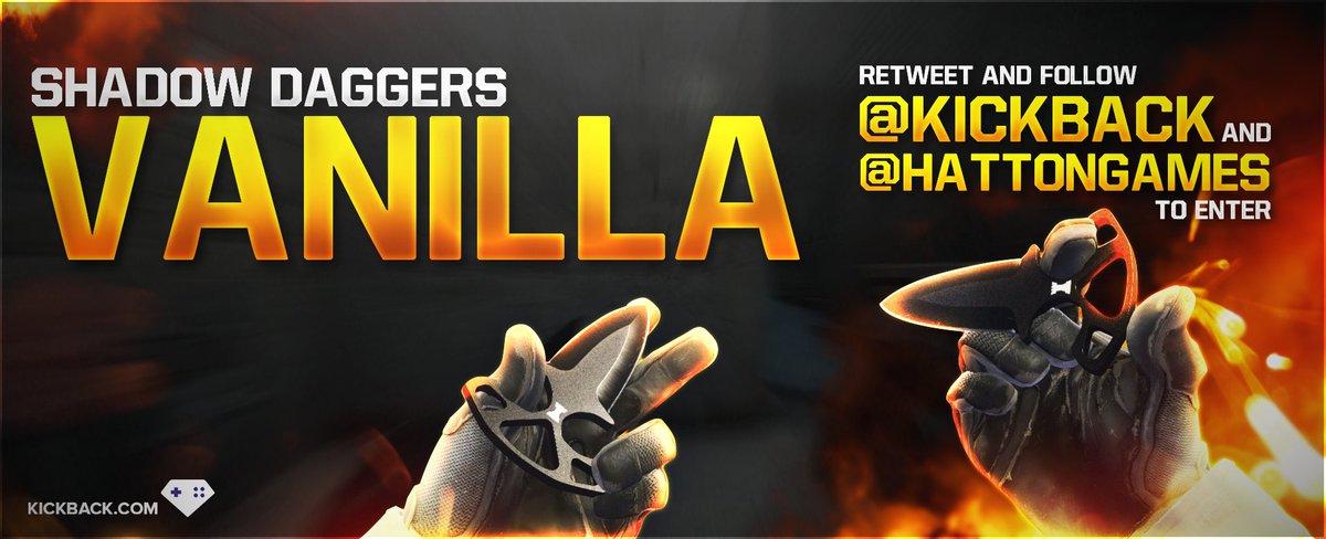 HattonGames's tweet photo. Shadow Daggers Vanilla Giveaway!

RT+Follow, more entries here: https://t.co/Fy9WvshX7w

Best of luck! 👍 https://t.co/OIcmkhJL8g
