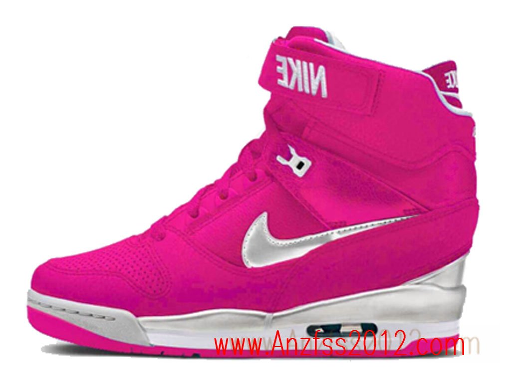 anzfss2012's tweet image. Basket Nike WMNS Air Revolution Sky Hi GS Chaussurs pour Femme Officiel nIke Rose 599410-A011