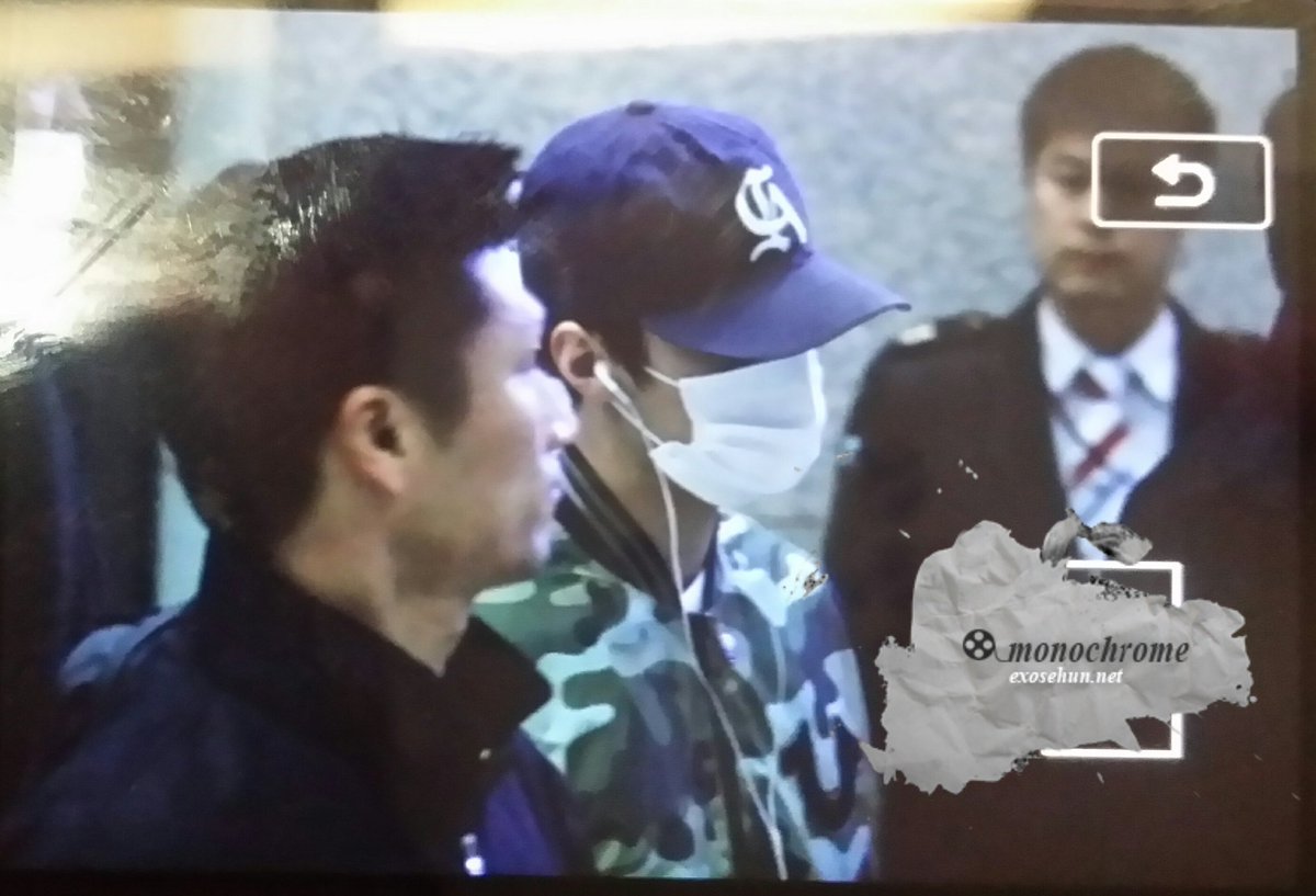 exosehunnet's tweet photo. 160309 ICN 입국 #세훈 #SEHUN https://t.co/DrNvQt9DYu