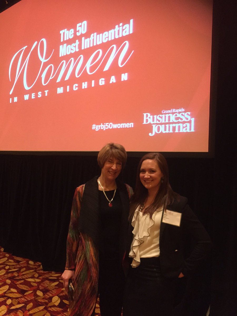 So proud of my mom, who continues to be the most influential woman in my life as well as many others! #grbj50women