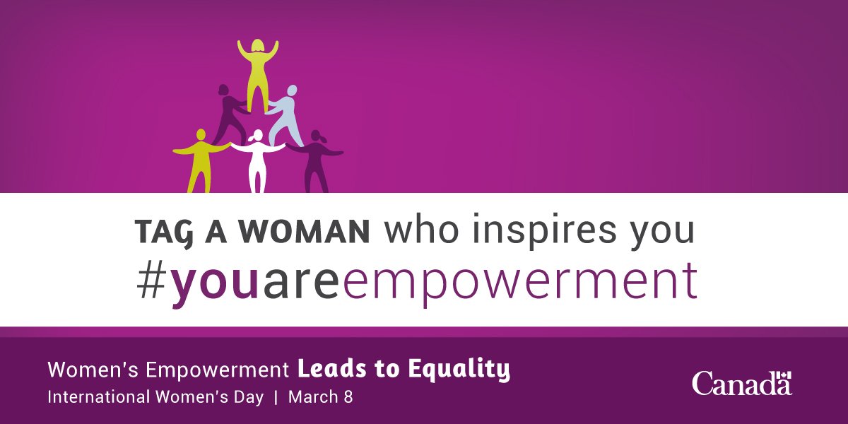 BPWSaskatoonInc's tweet photo. Happy International Women's Day. Tag a woman who inspires you and use the hashtag #YouAreEmpowerment https://t.co/TEyFaohLTH