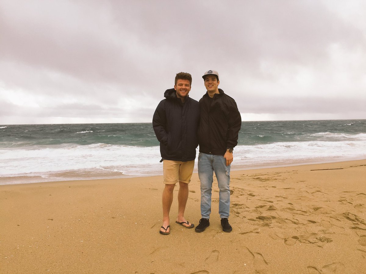Jensen_Garrett's tweet photo. Happy birthday to this guy right here, one of the most genuine homies I have! #ShaunyeWest https://t.co/qgCQXuF59R
