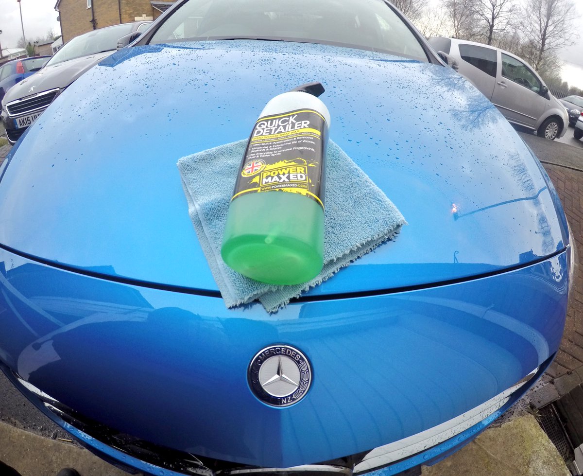 CleanYourRideUK's tweet photo. @PowerMaxedUK #QuickDetailer Just £13 for 1L.
https://t.co/3i39aB8grQ #cleanyourride #CYR https://t.co/XnFeGQRqGG