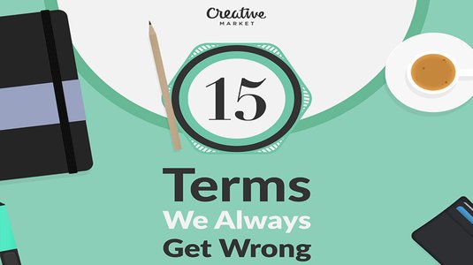 ComputerArts's tweet photo. 15 design terms you're probably getting wrong: https://t.co/sBRXRSRa1D https://t.co/AYMtW0L29n
