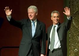 MaryAnnAhernNBC's tweet photo. About Last Night ... @billclinton and @ChicagosMayor met last night #ILMarPrimary https://t.co/EtFuFrNYEo