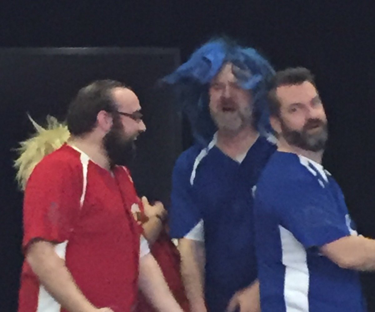 maggifitzgerald's tweet photo. A little comic relief from the #noborderskc convo with @CenturionsKC &amp; @kcimprov https://t.co/sjnePp7DAd