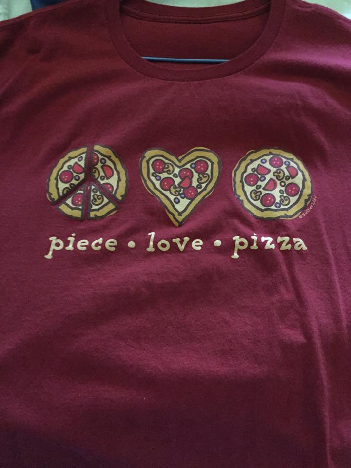 What will save the world ? Piece-love-pizza