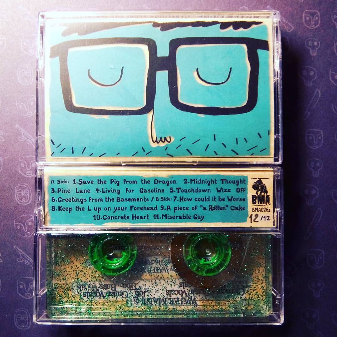 Water_Mane's tweet photo. Greetings From The Basements! 
#watermane #punkrock #audiotape #mixtape https://t.co/4dvGea6KGF