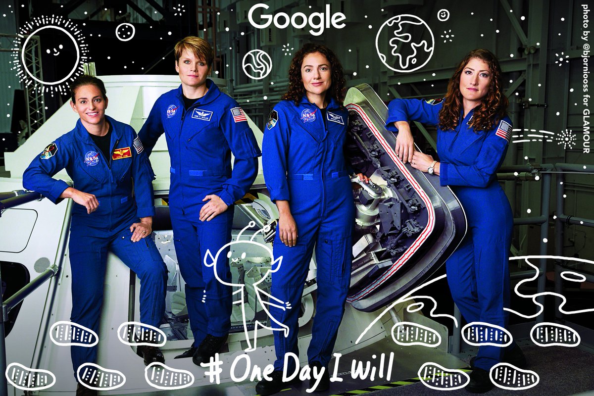 Google's tweet image. .@NASA Ready for liftoff! 🚀 #OneDayIWill