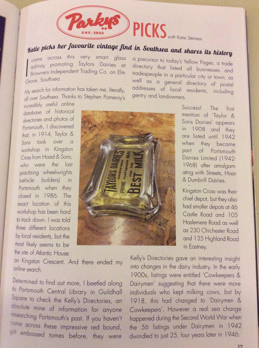 ParkysRetro's tweet photo. My latest #ParkysPicks column for @SSeaLifestyle #proud #Southsea #Portsmouth #vintage https://t.co/HdanHpTKYD
