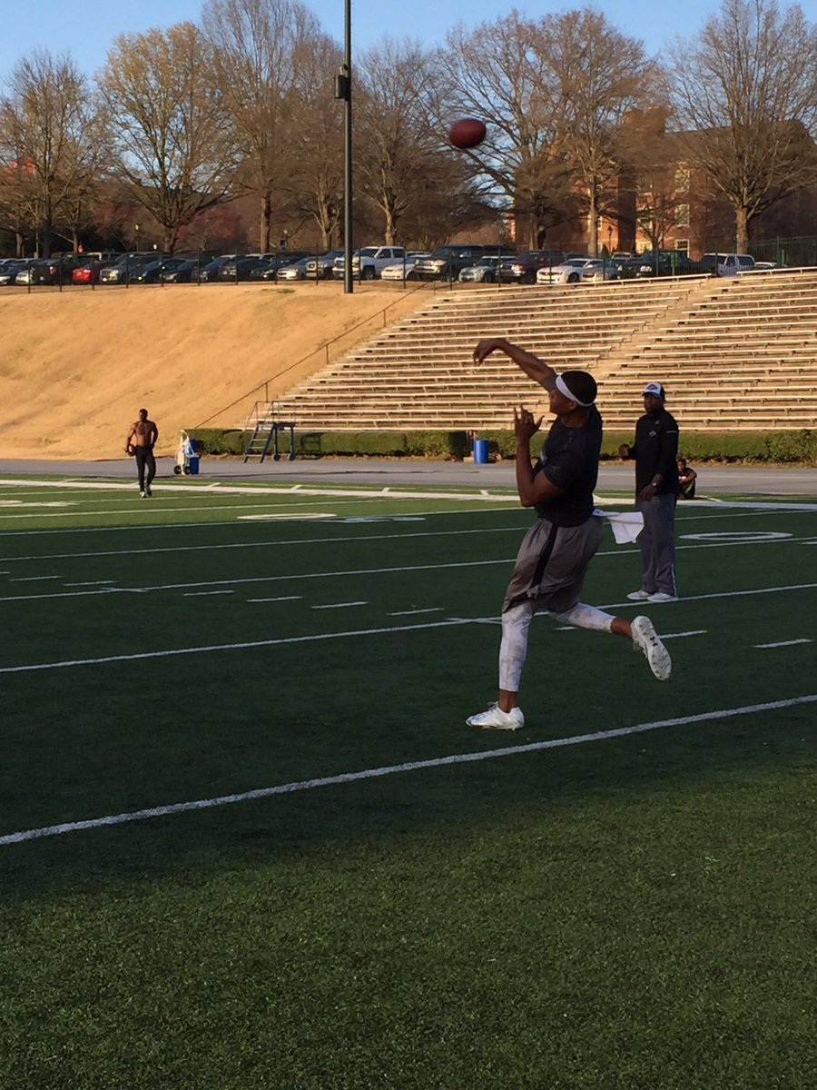 SamfordFootball's tweet photo. ProDay #SamfordNFL #PathToPrimeTime https://t.co/xPFUwRvHNo