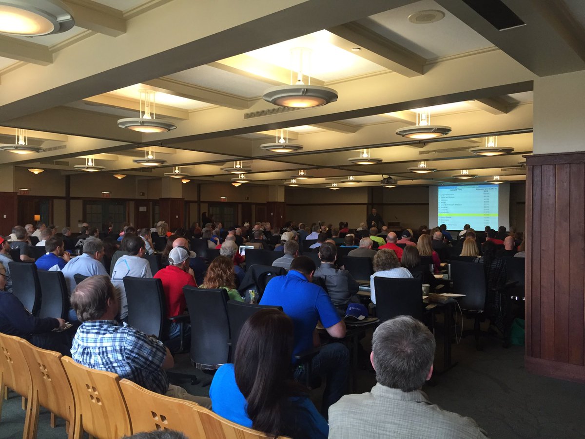 Packed house for <a href="/EPAregion7/">U.S. EPA Heartland Region</a> Radon Stakeholders Mtg. It's time to clear the air about Radon!