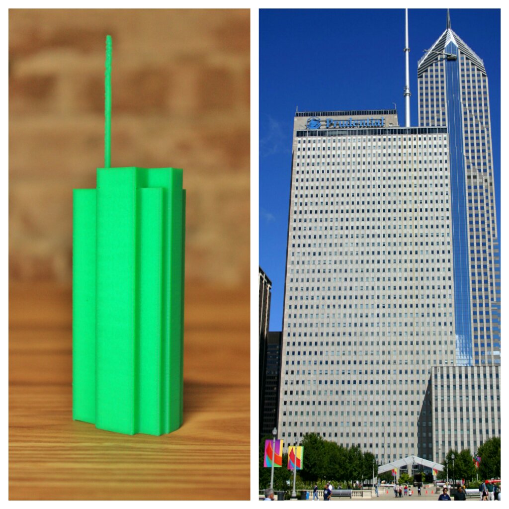 dynamism's tweet photo. One Prudential Plaza - #UPBox - More #chicagoskyline on FB here: https://t.co/TPpmykp8Xz #3dprinting #dyna3d https://t.co/KiDsd2pXti