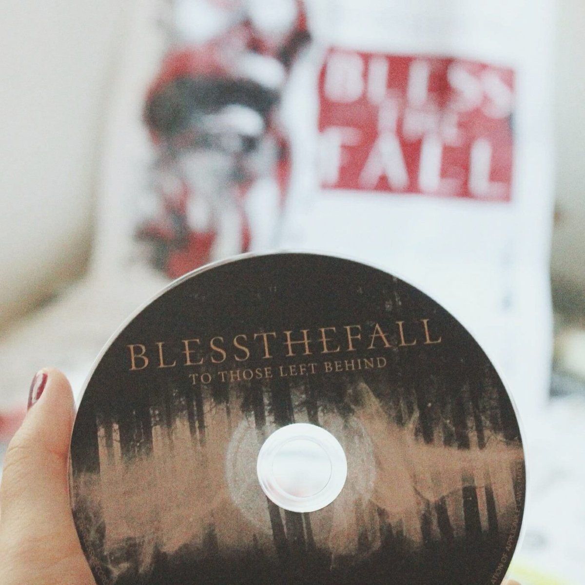 aquelathay's tweet photo. the best album in this world is #ToThoseLeftBehind and i am so proud of you @blessthefall check out these songs guys https://t.co/ch6yl5Lrnc