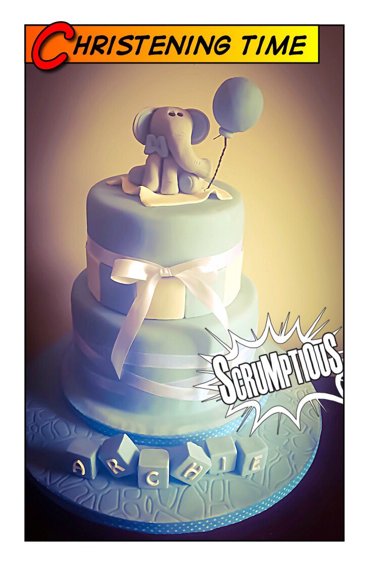 scrumptious_ie's tweet photo. #babyboy #cake for the gorgeous lil Archie with dummy top tier to keep - christening coming up? #scrumptiousdotie https://t.co/MCkaxsrdie