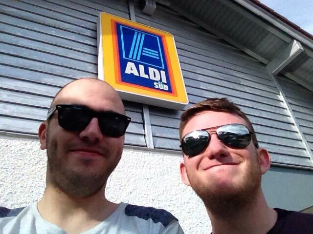 teamchoad's tweet photo. Throw back to when #teamchoad was shopping at @AldiUK but in Germany #aldisausage https://t.co/n436AEZtad