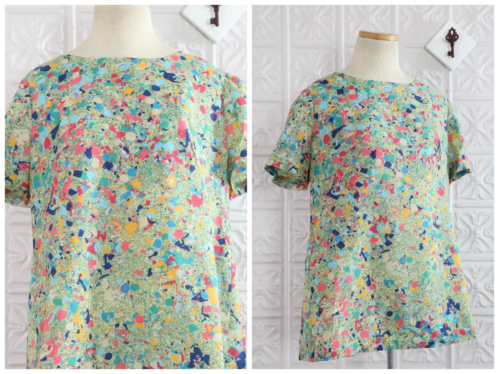 TheBetsys's tweet image. New listing! #Crazyprint short sleeve #blouse. etsy.com/listing/271457… #etsyaaa #vintageclothing #vintage