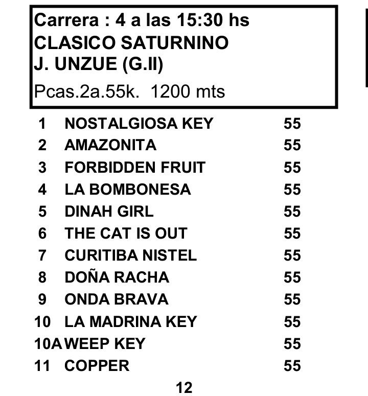 CLASICO SATURNINO J. UNZUE (G.II) 2016 CdDmwVeWoAEFqan