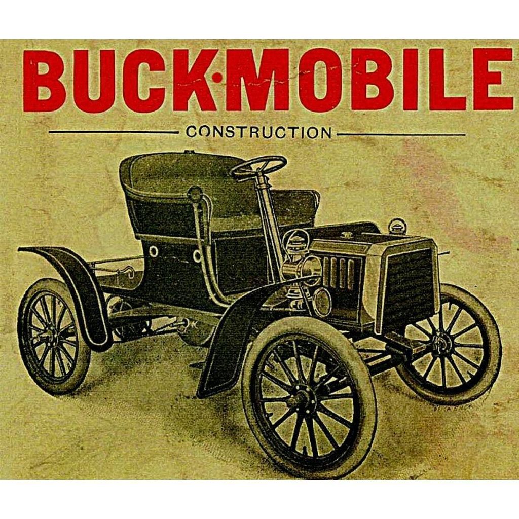 Buckmobile #veterancar  #veteran #vintagecars #vintageadvertising #art