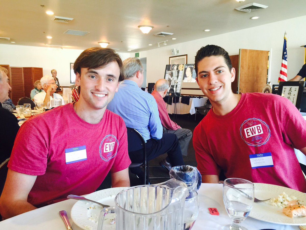 PismoRotary's tweet image. Dylan Grant & Joshua Zalmanowitz from Cal Poly EWB presented to our group today!#calpolyengineering