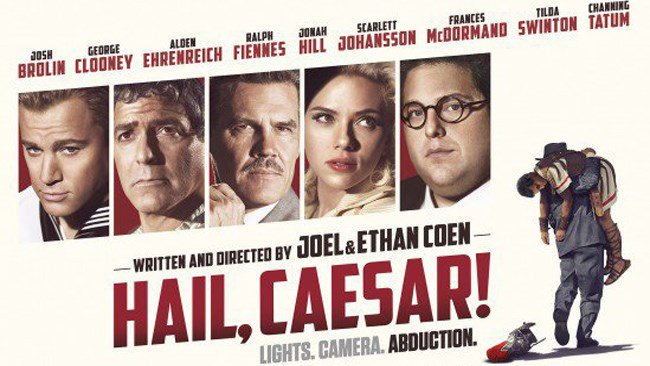 cinemas_world's tweet photo. #HailCaesar #GeorgeClooney #ScarlettJohansson #RalphFiennes #ChanningTatum #JonahHill #JoelCoen #EthanCoen https://t.co/3Fio3Lx8iA