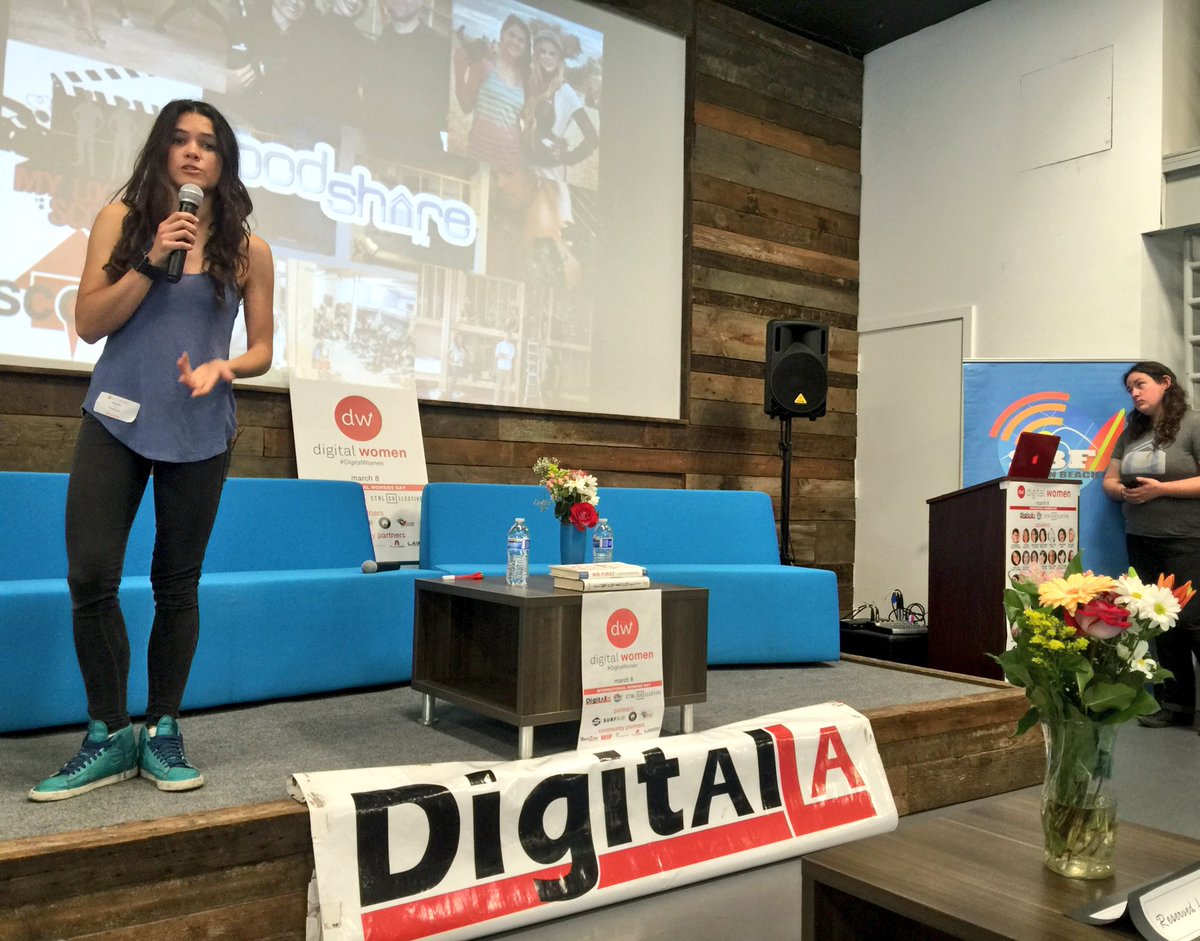DigitalLA's tweet photo. Importance of pivot by @ElvinaBeck founder of @PodShare https://t.co/ZTrm39LpNF
