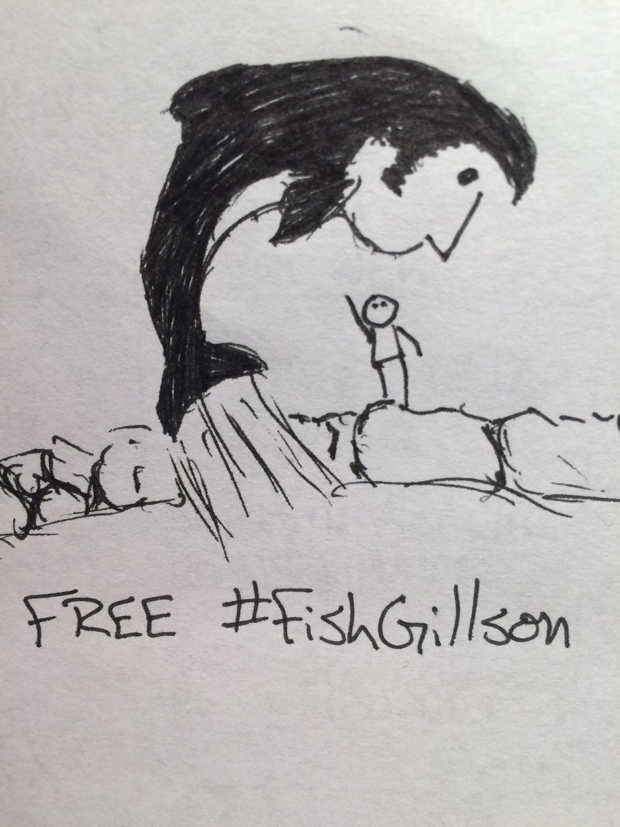Shogi88's tweet photo. @TheKrisWilson #FishGillson https://t.co/rrgU8lB1eD