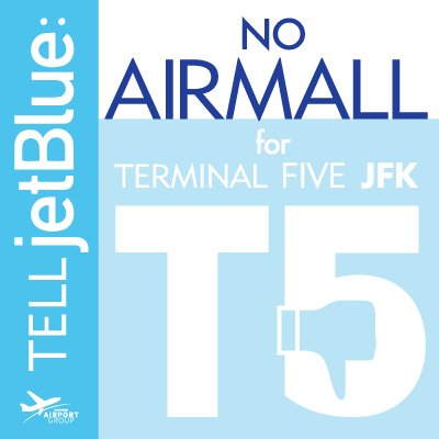 stupendousfish's tweet photo. .@JetBlue: Based on its track record at BWI, @AIRMALL USA is the wrong choice 4 JFK Terminal 5! https://t.co/D9mI6gVRzT