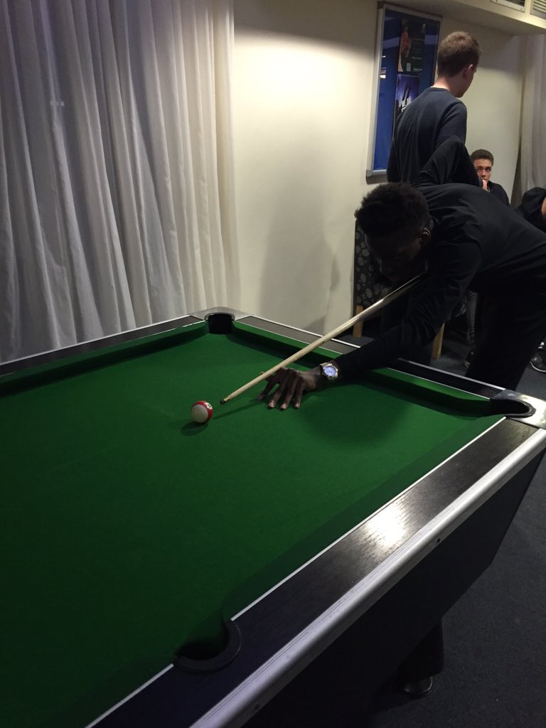 CavKarni's tweet photo. @ChildSocStudent @NottsKarni  Cav Charity pool tournament still going strong ✌🏼️ https://t.co/VyEDG8vyB8