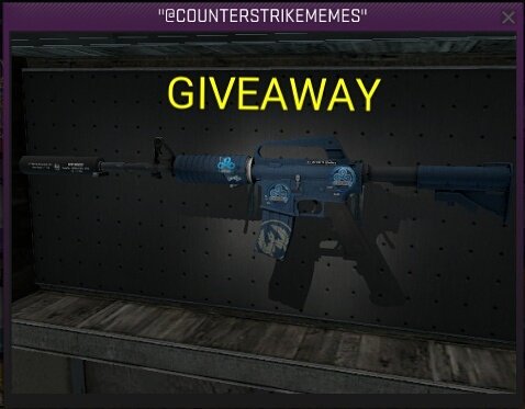 saltycsgo's tweet photo. EASY M4A1 GIVEAWAY!!!
#counterstrike #csgo #memes #godazed #esea #fpl #games #steam
https://t.co/Q5Oc3HmiOx https://t.co/SmDaa3V3kw